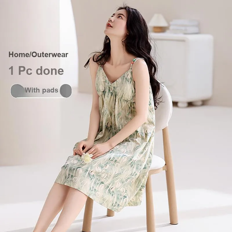 Lan Miao Women's Nightgowns-3