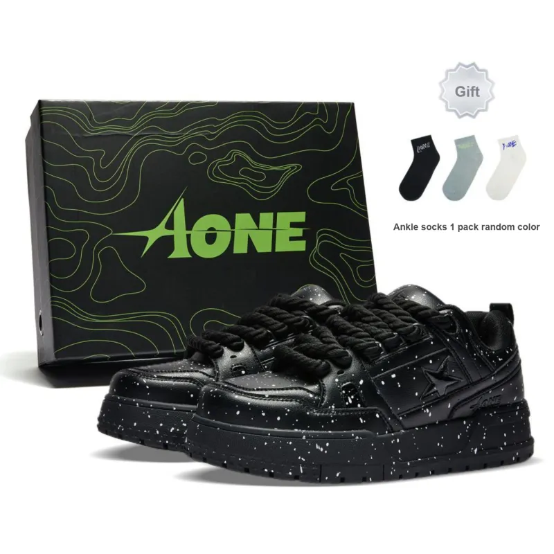 A1 Coverage Slip Resistant And Abrasion Resistant Low Top Skateboard Shoes Unisex-42