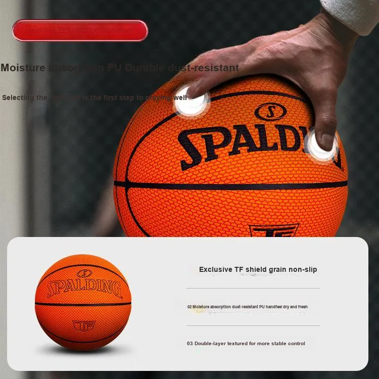 SPALDING TF Collection 77 962Y PU Basketball Brick Size 7 Training Unisex-1