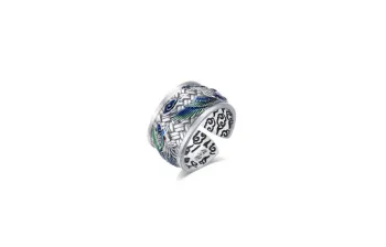 MISS TOOYA S999 Fine Silver Rings Unisex