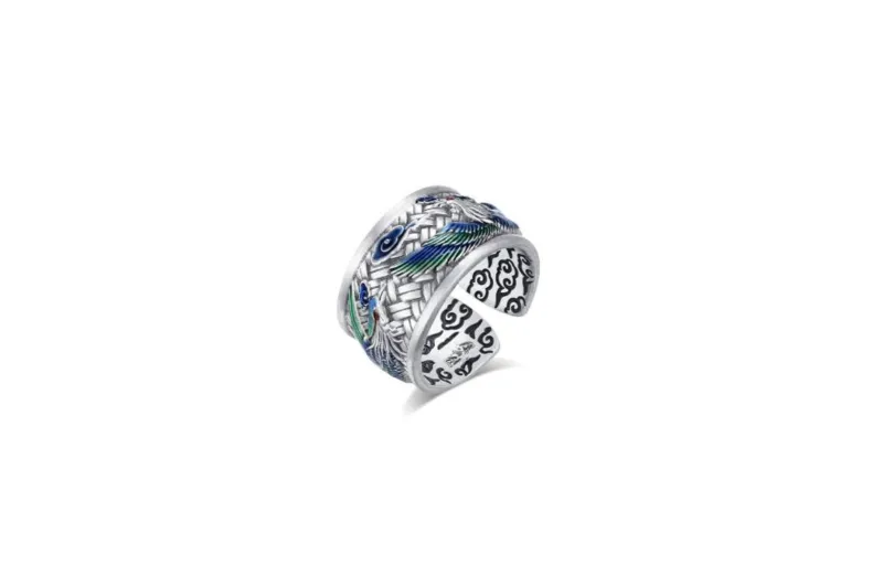 MISS TOOYA S999 Fine Silver Rings Unisex-0
