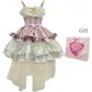 Pink Dress+Skirt+Box