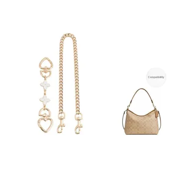Ingenuity Handmade Metal Extender Chain Shoulder Strap Women's Multicolor