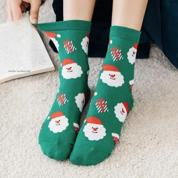 MIIOW Trend Party Series Mid Calf Socks Unisex Box 4 Pack