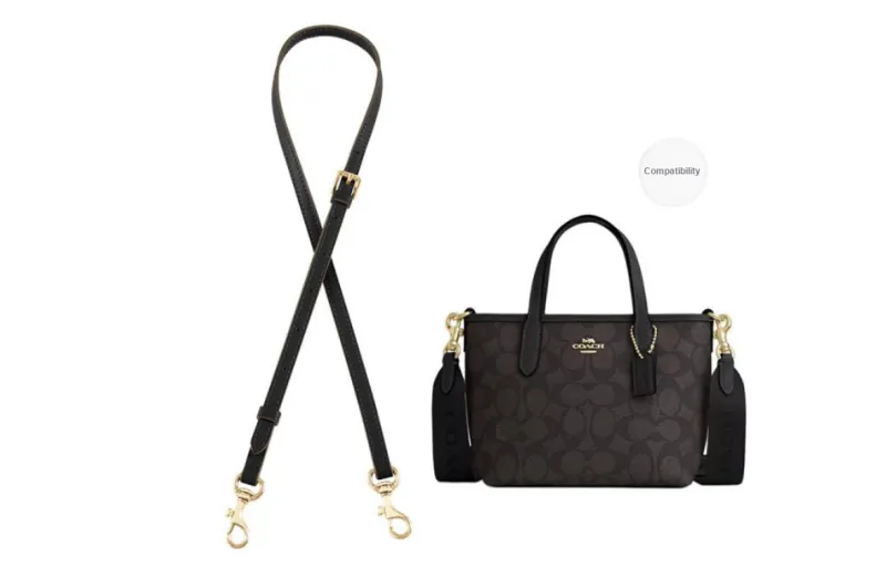 GUYI Microfiber & Alloy Bag Accessory Women's Black-0