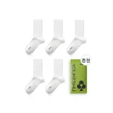 로우 화이트+로우 화이트+로우 화이트+로우 화이트+로우 화이트 5팩 세트