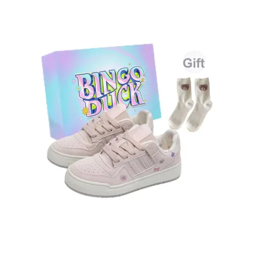 BINGO DUCK Скейтборд Кроссовки с противоскользящим низким верхом для женщин