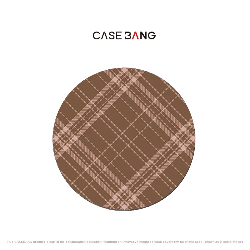 CASEBANG Plaid Collection Detachable Magnetic Phone Stand Compatibility With All Collection Cell Phones Magnetic-1