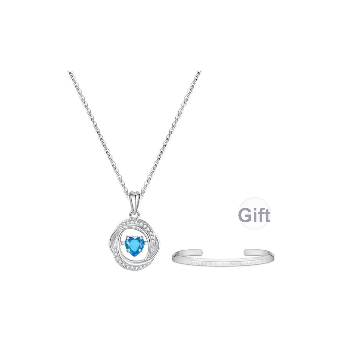 ColevKie 925 Sterling Silver Necklaces Women's