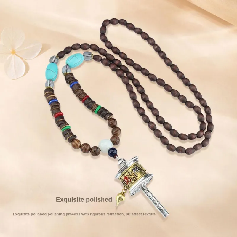 Master Kim Redwood Necklaces Unisex-2