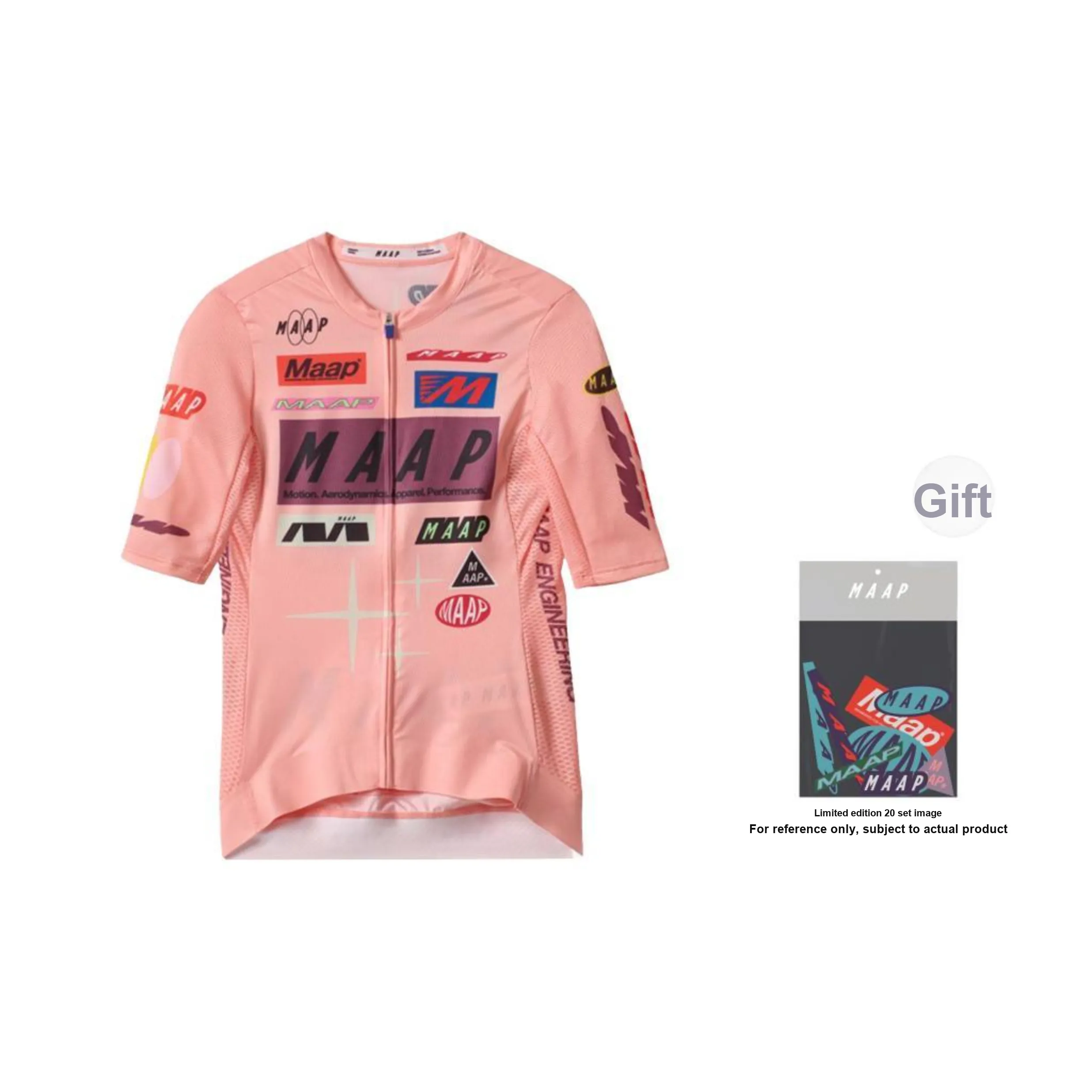 MAAP SS25 Cycling Clothing Women's Competition Peach