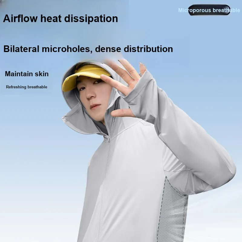 Tonlion Sun Protection Clothing Men's-2