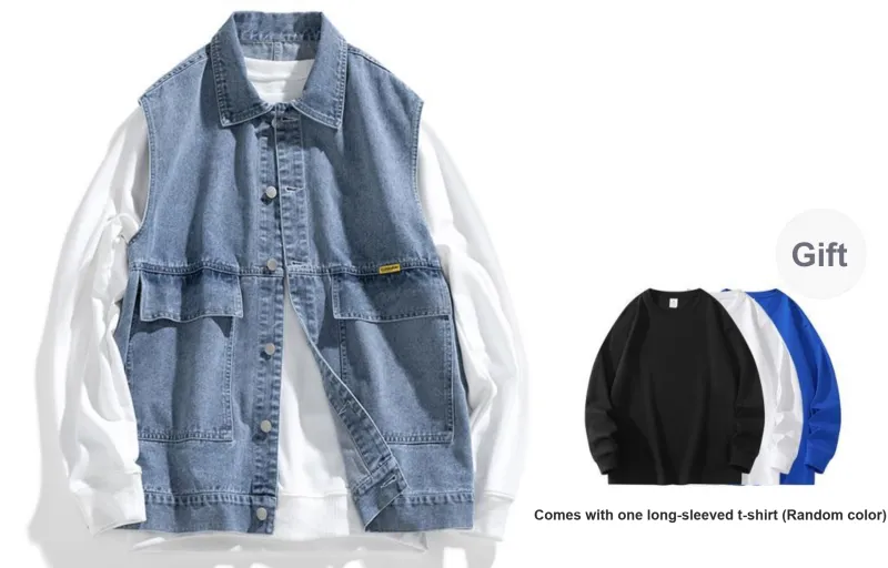 CSKS Denim Jackets Unisex-27