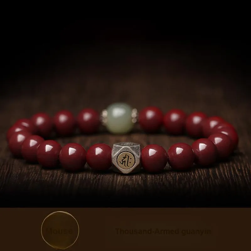 Bubble Scallops Cinnabar Bracelets Unisex-1
