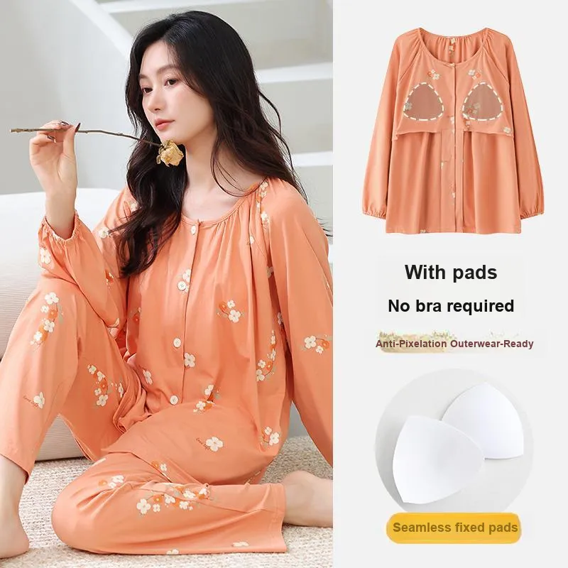 UAVAE Pajama Set Women's Image Color-1