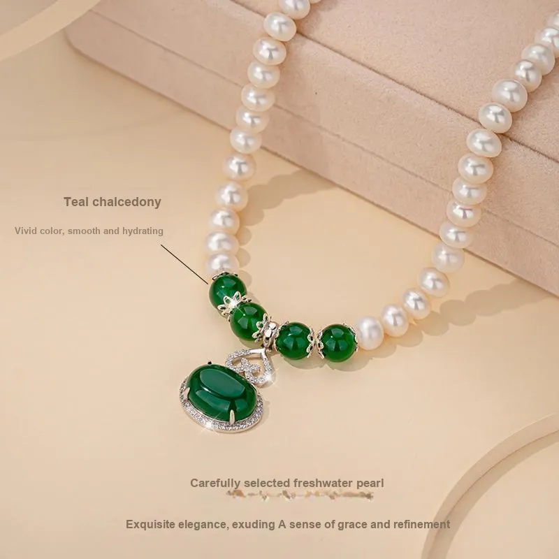 Mofei Pearl Necklaces Women's-2