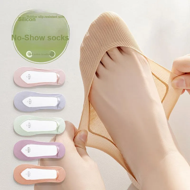Lan Miao No Show Socks Women's 4 Pack-3