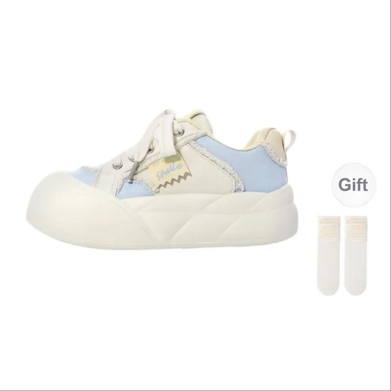 Fawn Miri Anti Slip Wear Resistant Low Top Skateboard Shoes Women's-4