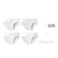 4D White Jacquard+White Contrast+V-Shaped Jacquard+V-Shaped Jacquard