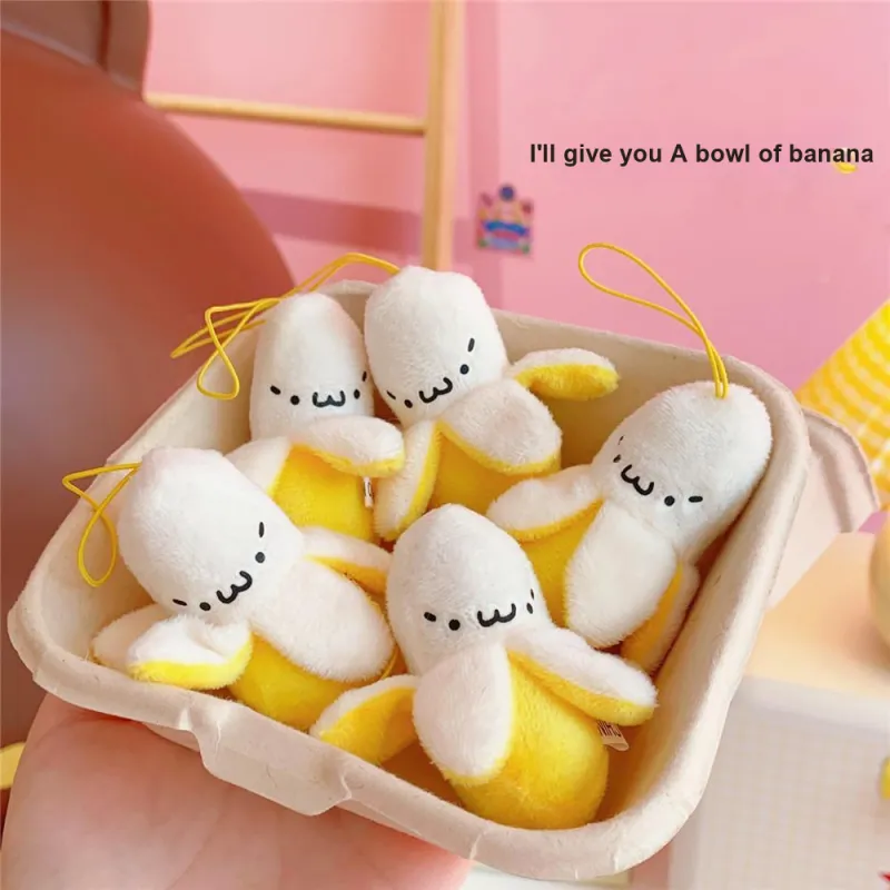 Yi Bu Kang Plush Pendants Unisex-4