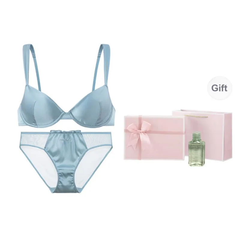 FREELASS Underwear Set Gift Box Set Women's Free Hair Tie Antibacterial Laundry Detergent 60ml-11