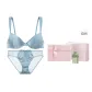 Gray Blue[Silk Hair Tie Gift Box Set]