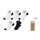 [Men's]White *4/Black *1 (5 Pack)