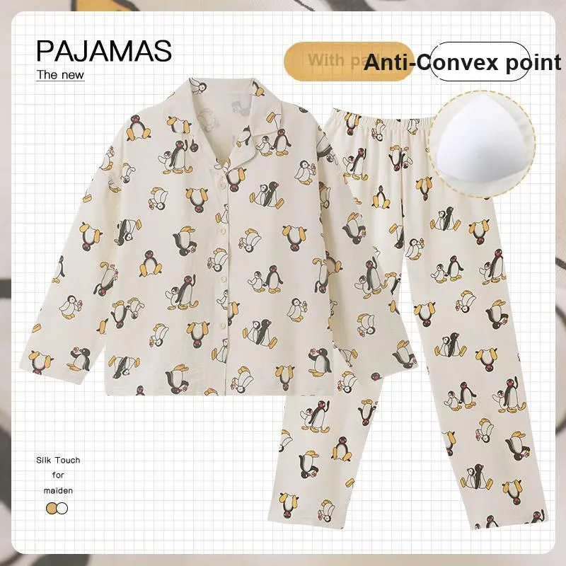 OUSHIBO Pajama Set Women's Image Color-1