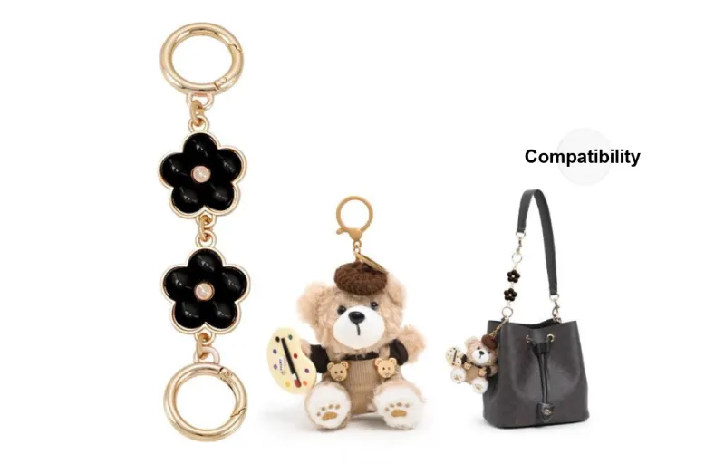 Lan Bao Fan Alloy Bag Accessory Women's Gold-0