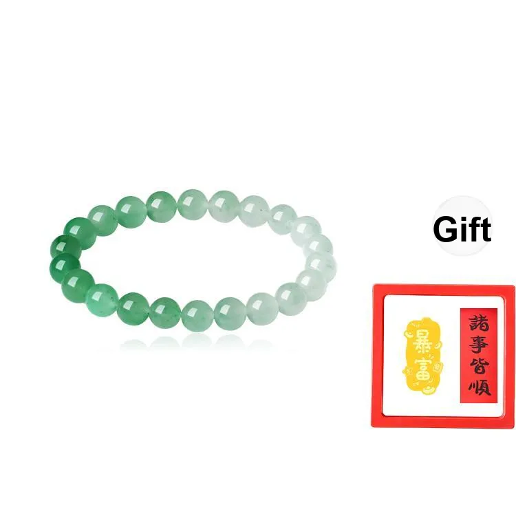 Zheng Tai Fook African Emerald Bracelets Women's