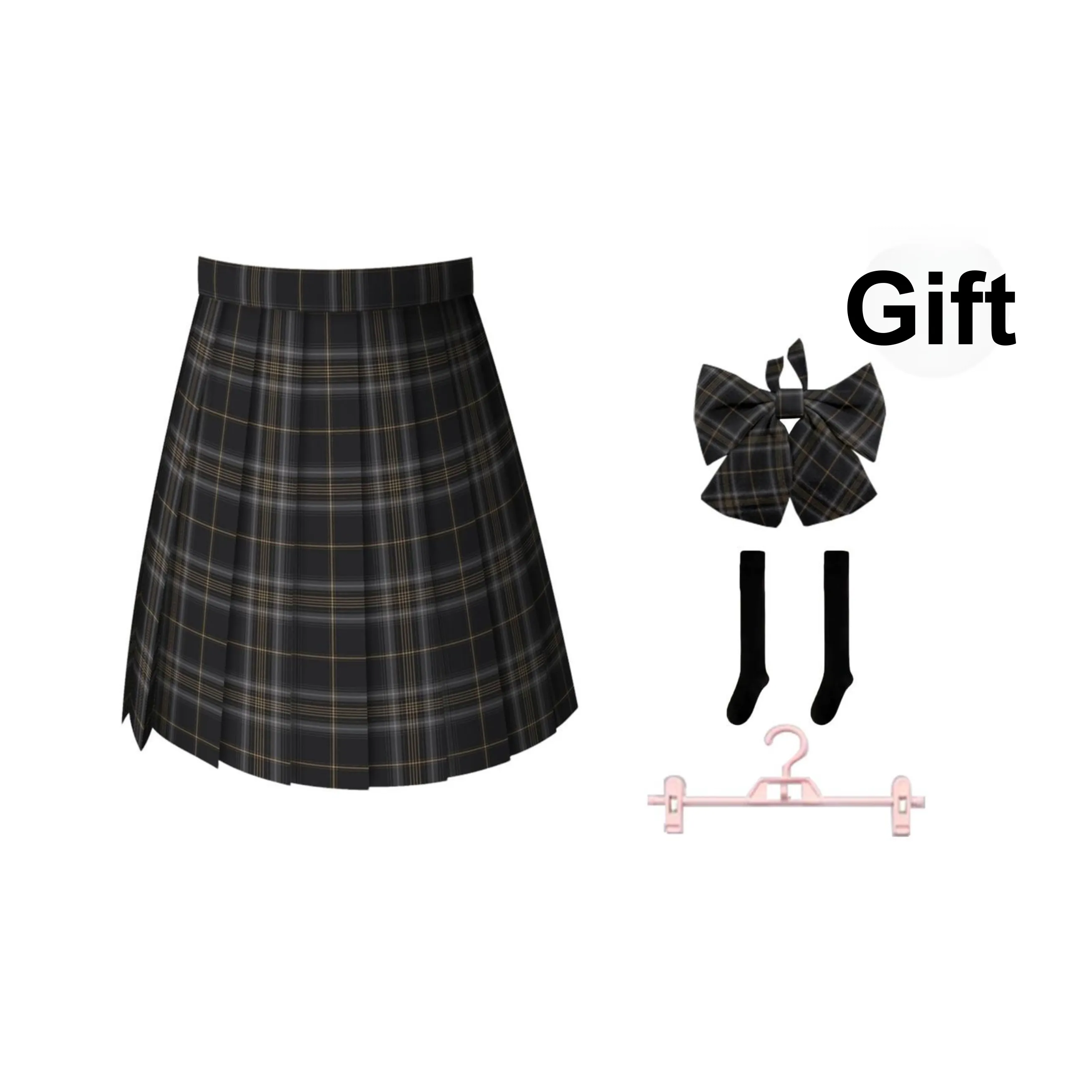 SHENBEI JK Повседневные короткие юбки для женщин