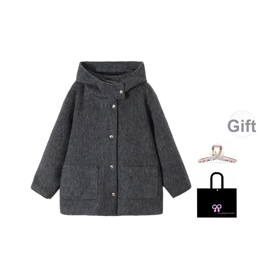 Aimilian Серый Женский Пальто