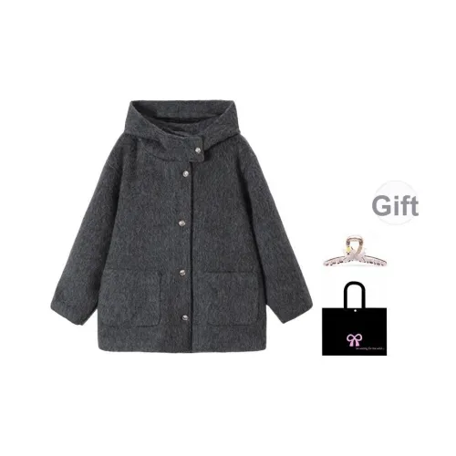 Aimilian Серый Женский Пальто