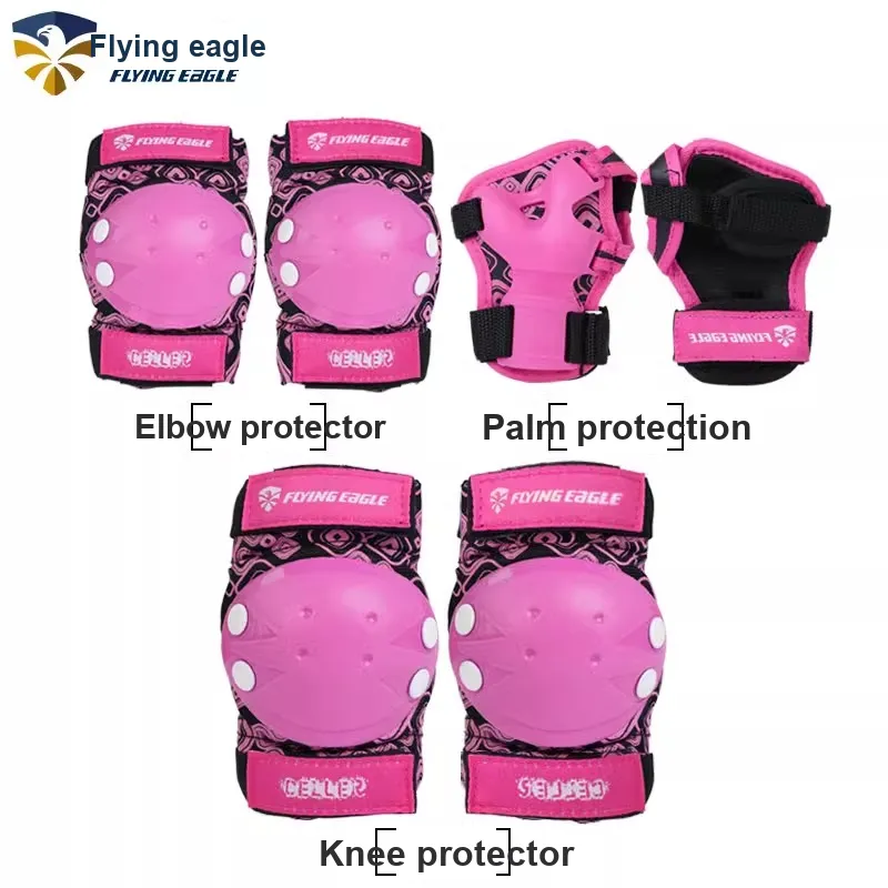 FLYING EAGLE Inline Skates Outdoor Kids' Pink-6