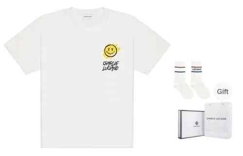 Charlie Luciano T Shirt Unisex White