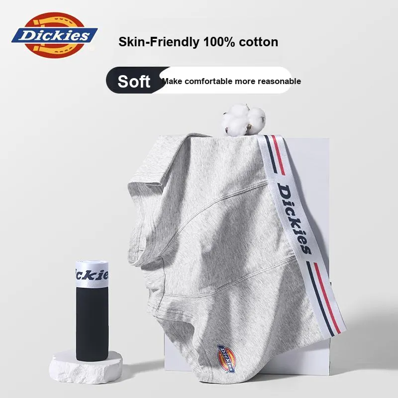 Dickies Cotton Like Gusset Underpants Men's Gift Box 3 Pieces+Handbag-9
