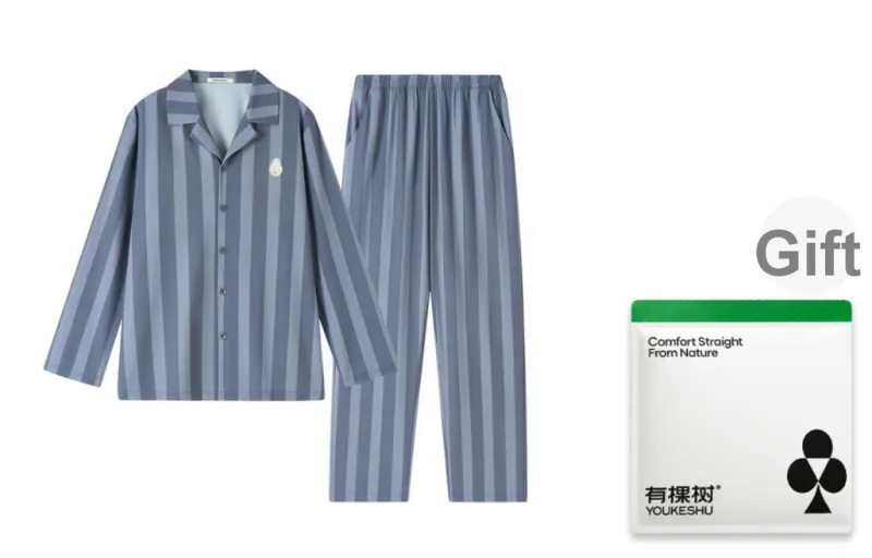 YOUKESHU Pajama Set Men's Shopping Bag-4