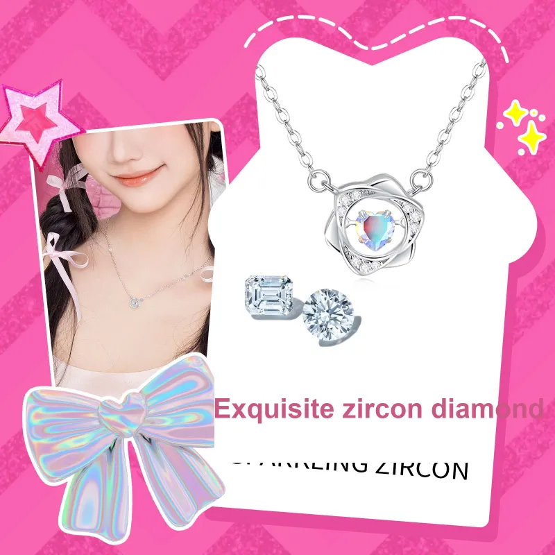 Barbie Sterling Silver Necklaces Women's-5