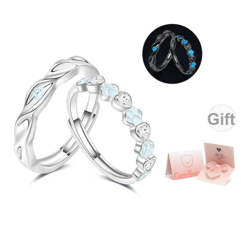CAREBEARS S925 Silver Rings Unisex-0