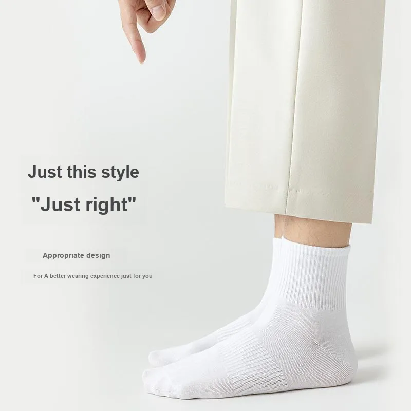 SOIE Mid Calf Socks Unisex 6 Pack-4