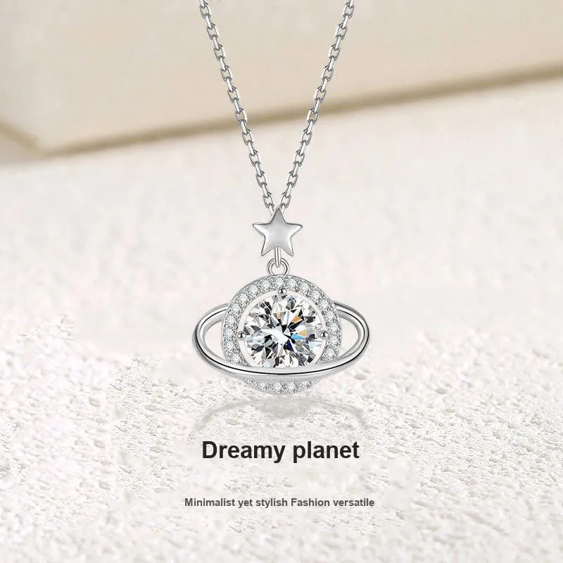 MISS TOOYA S925 Silver Necklaces Women's-1