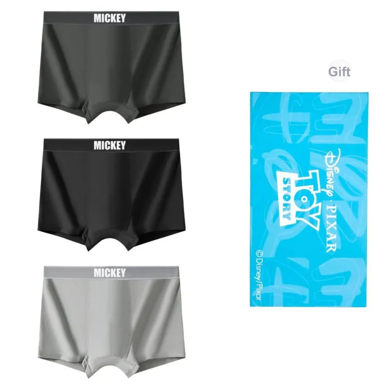 Disney Mickey Series Underpants Men's Gift Box Combination-15
