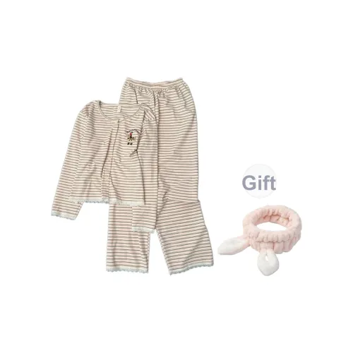 Maultiay Пижамный комплект Осенний и Зимний Женский