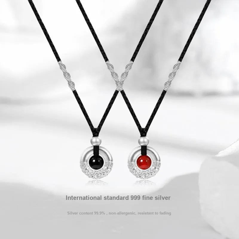 JUICY GRAPE Agate Jade Necklaces Unisex-2