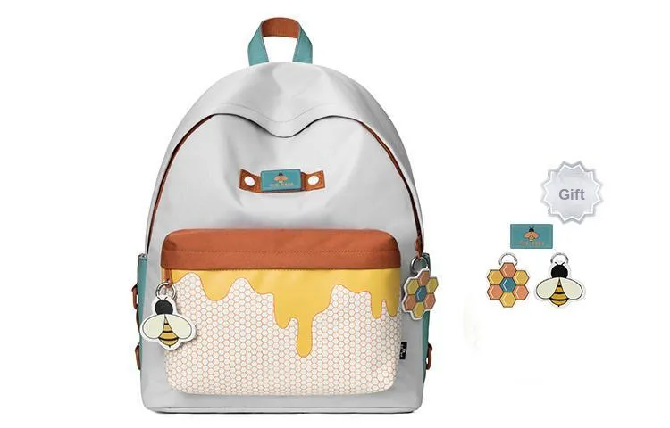 MR.ACE HOMME Polyester Laptop Backpack Regular Women's Multicolor