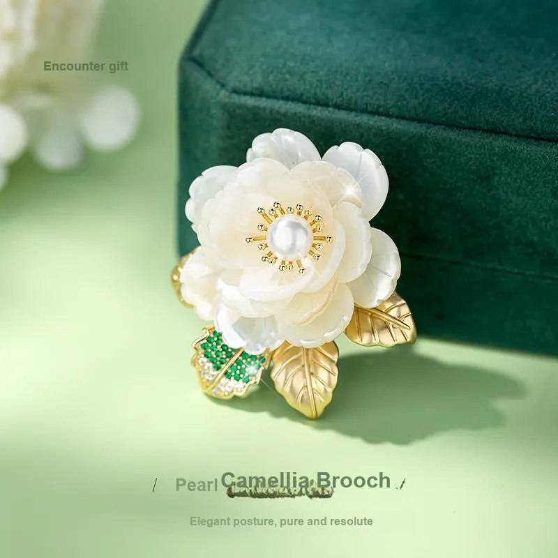 Encounter Gift Pearl Brooches Women's-1