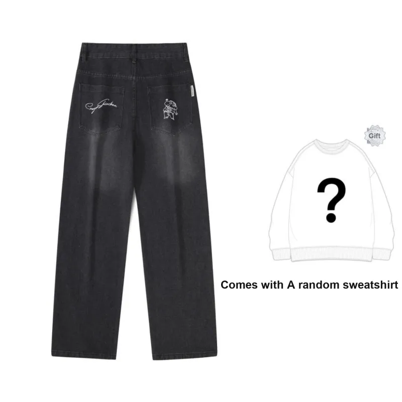 Crayon Shinchan Jeans Unisex-6