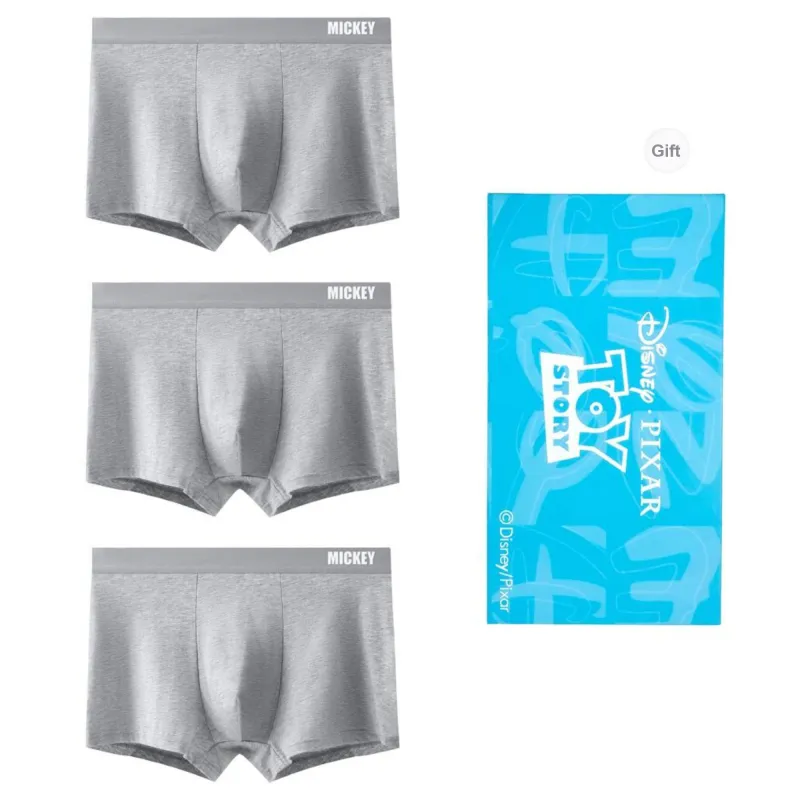 Disney Mickey Series Underpants Men's Gift Box Combination-5