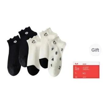 MIIOW Trend Party Series Ankle Socks Women's Shopping Bag Combo Set