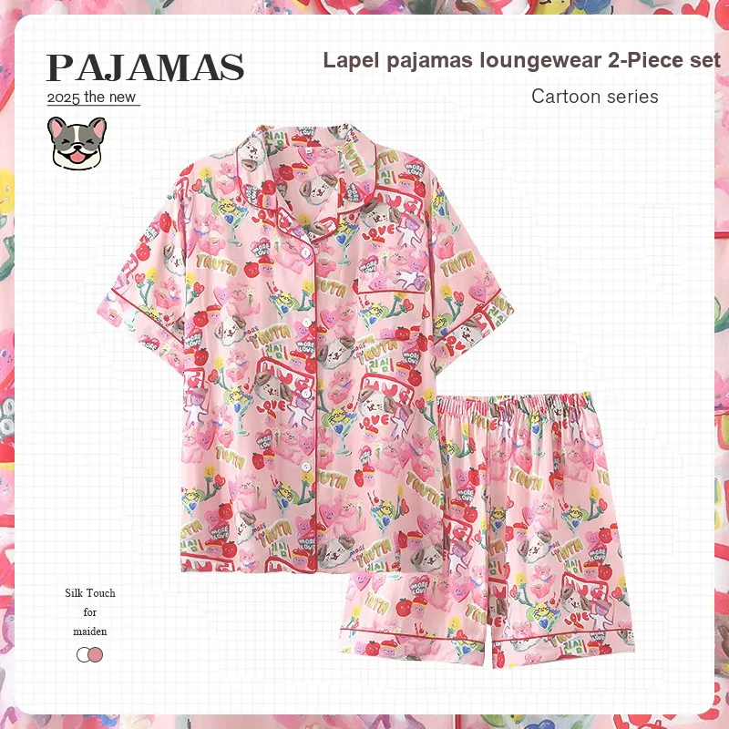 O'MESIK Pajama Set Women's Pink-1